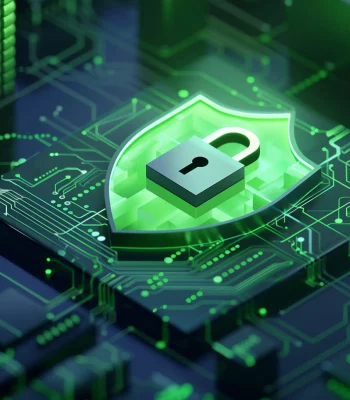 cybersecurity-green-lock